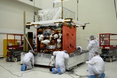 GLAST at the Astrotech Facility