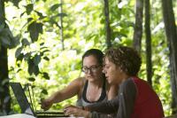 Researchers in the Brazilian Rainforest