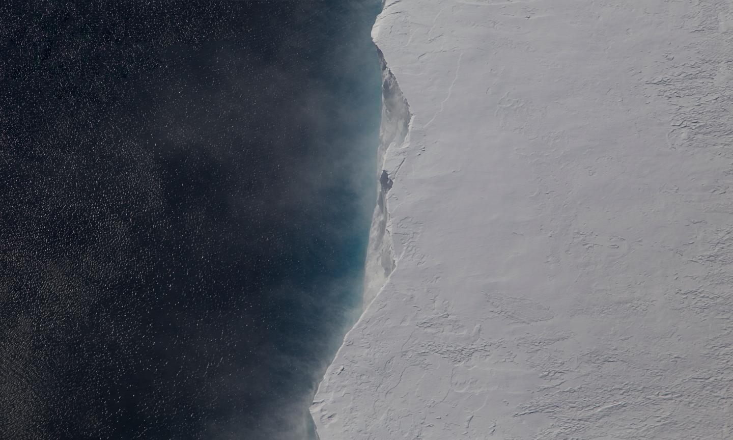 The Pine Island Ice Shelf Terminus