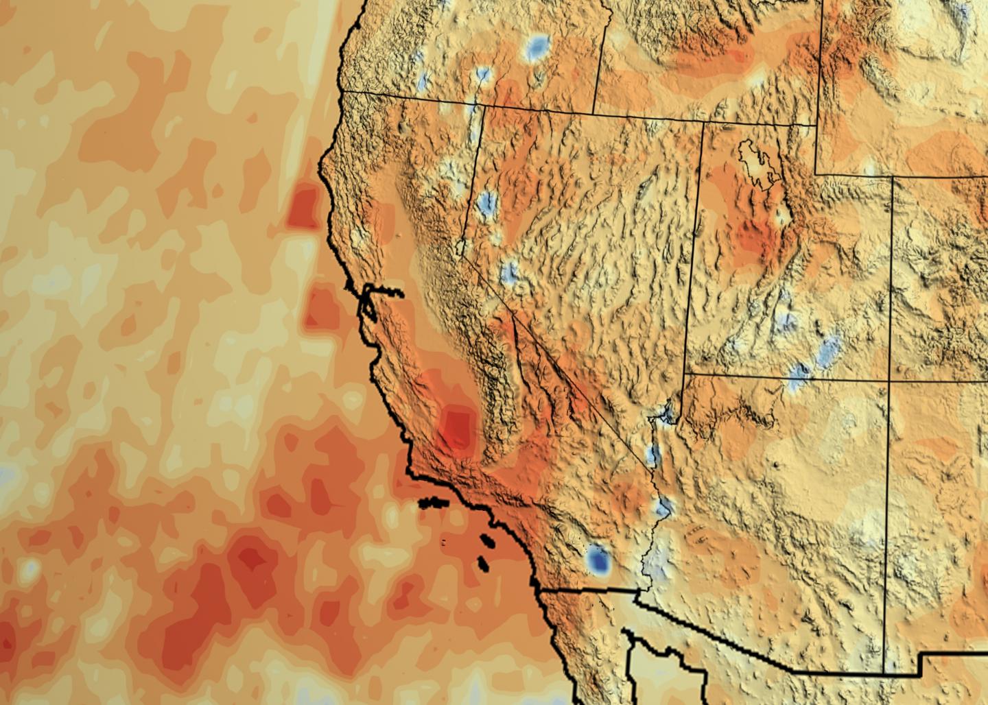 California's Accumulated Precipitation 'Deficit' From 2012 to 2014