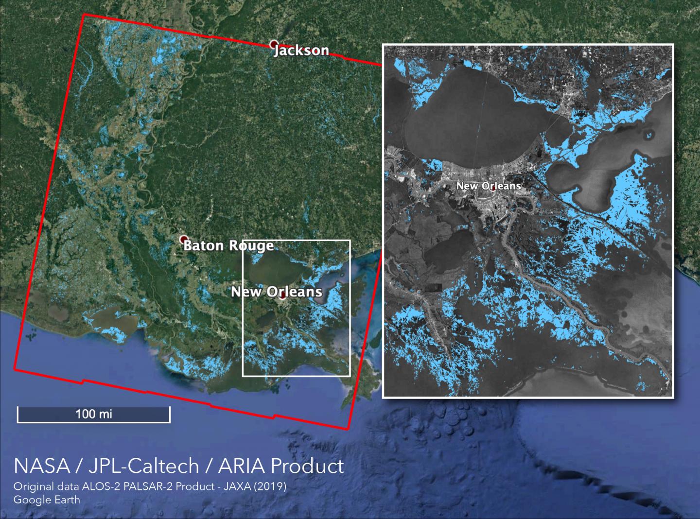 ARIA Flood Proxy Map of Barry