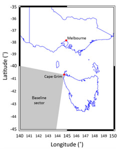 Kennaook/Cape Grim location map