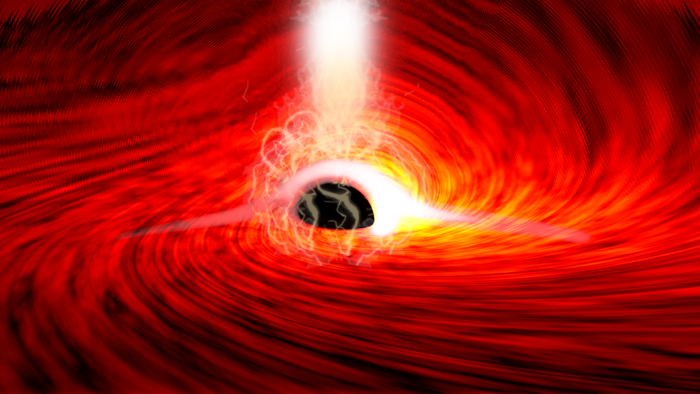 Newswise: First Detection of Light From Behind a Black Hole