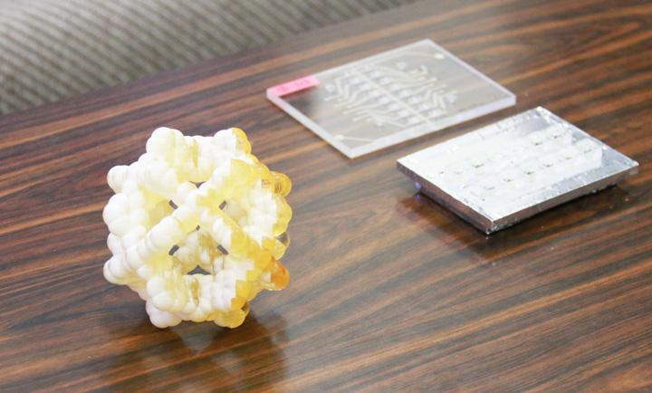 IMAGE:3-D Printed Model of the Synthesized Ion Channel