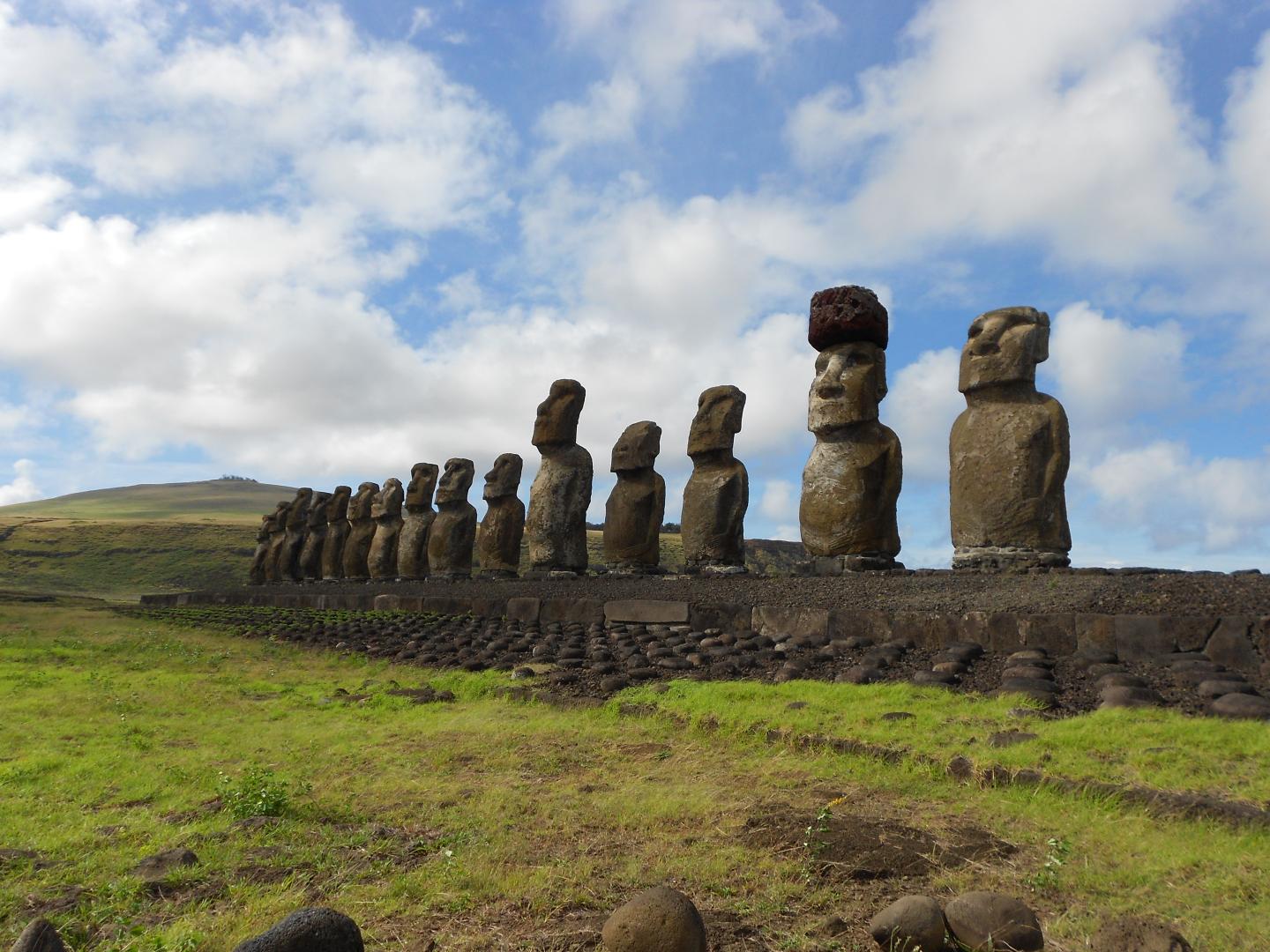 Line of Statues