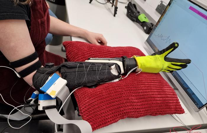 Towards a natural control of robotic limbs