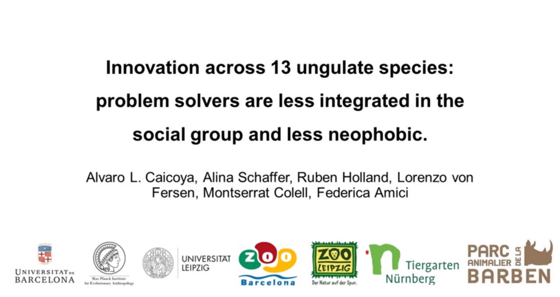 Are the least social animals the most innovative?