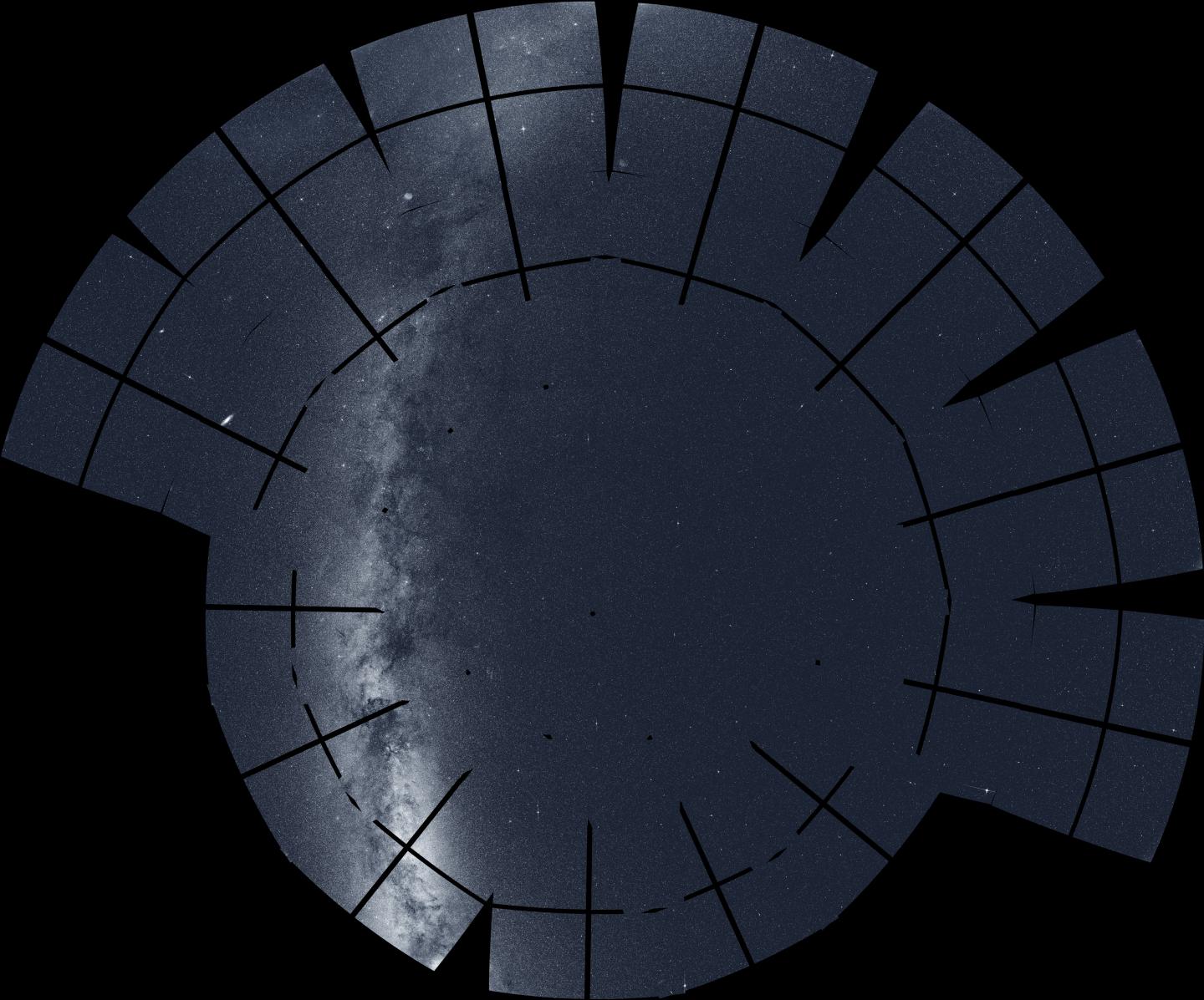 TESS's Northing Sky Mosaic