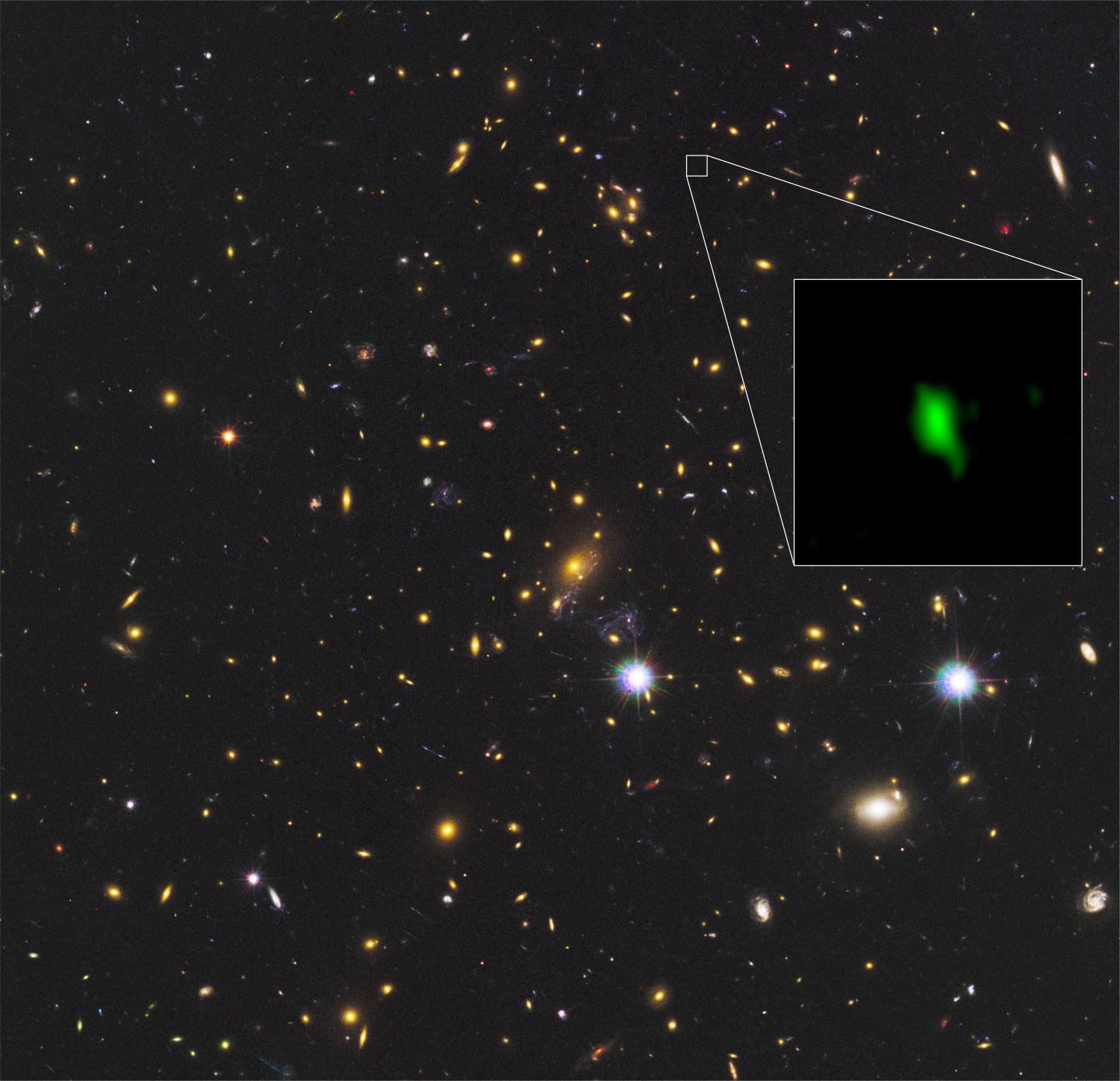 Observation Image ALMA+HST