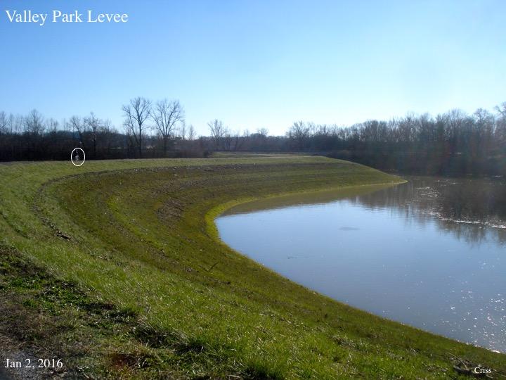 New Levee Near Valley Park, Mo.