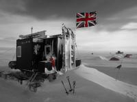 Snow-covered Hut From The NERC iSTAR Program In Antarctica