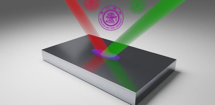 Realization of far-field, label-free super-resolution imaging based on evanescent waves excited by nonlinear four-wave mixing