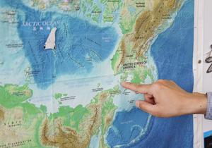 Matsuno conducts research in the Chukchi Sea of the Arctic region and Bering Sea