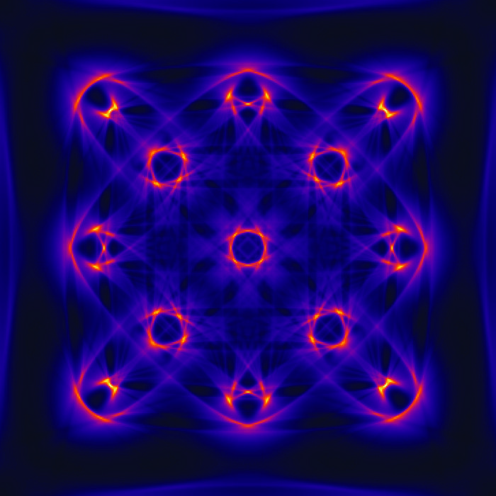 Current-carrying particles in a mesoscopic vortex lattice in a small mesoscopic superconductor