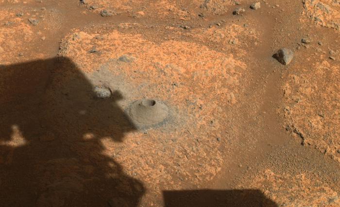 NASA's Perseverance rover drills Martian rock in preparation for the first attempt to collect a sample