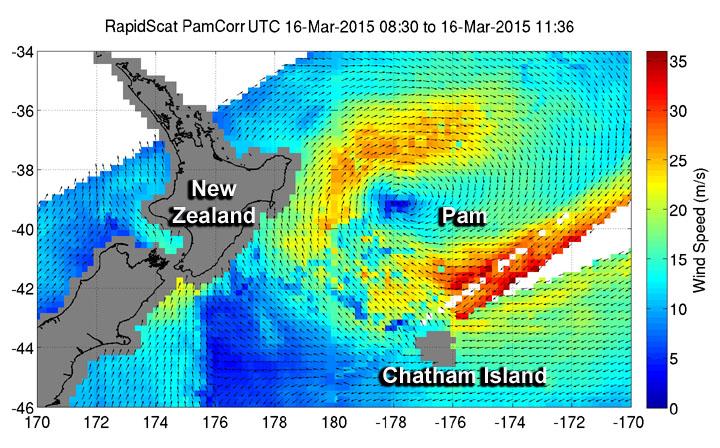 RapidScat Image of Pam