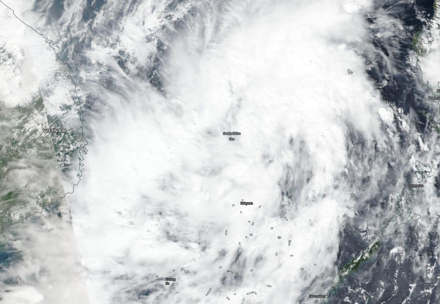 Suomi NPP Image of Matmo