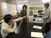 Fig. 3 Meeting in Nakano Lab with students.