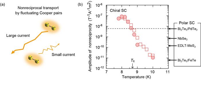 Giant nonreciprocal transports in a chiral organic superconductor