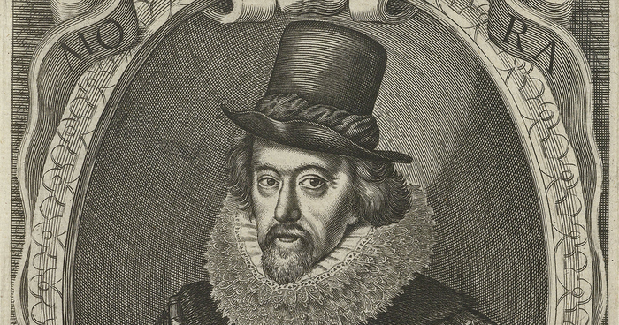 Etching of Francis Bacon