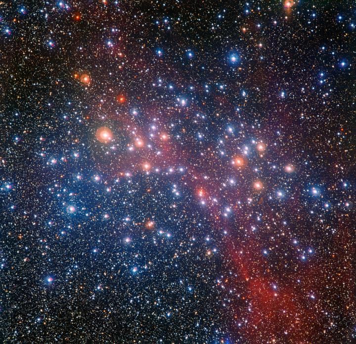The Colorful Star Cluster NGC 3532