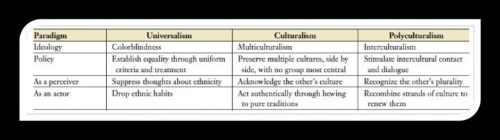 Cultural Paradigms
