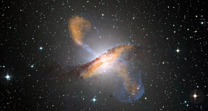 Supernovas, Black Holes Team up to Clean Galaxies