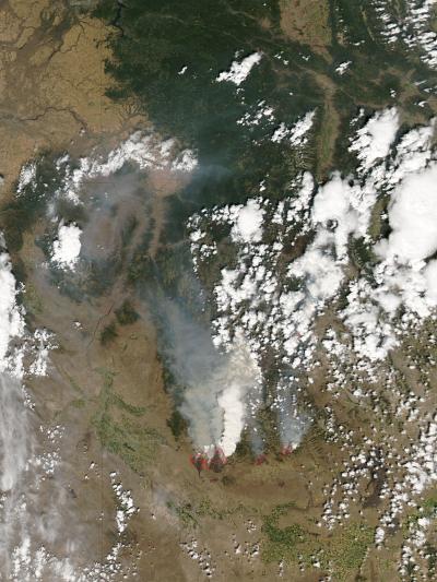 2 Wildfires in Idaho