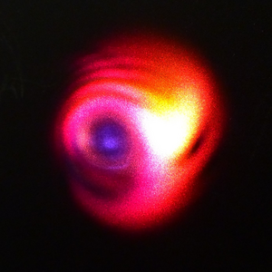 Supercontinuum laser beam