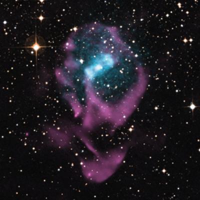 Multiwavelength Image of Circinus X-1