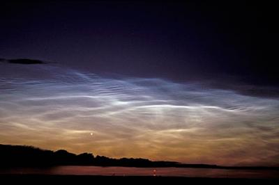 Noctilucent Clouds Over Northern Europe