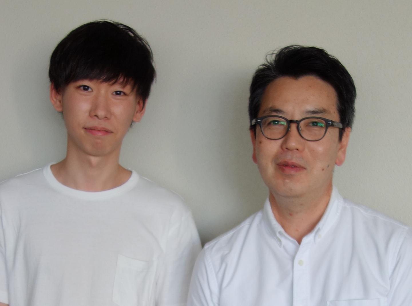 Kazuki Takahashi and Manabu Tokeshi