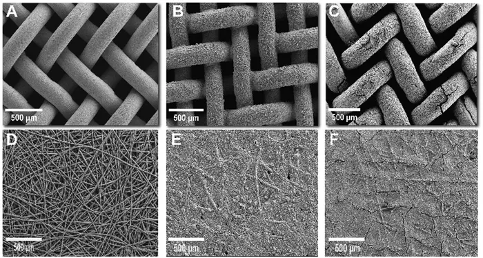 Microscopy image of the catalysts