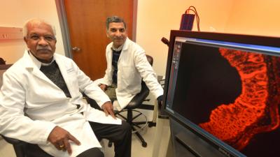 Dr. Vadivel Ganapathy and Dr. Nagendra Singh, Medical College of Georgia at Georgia Regents Universi