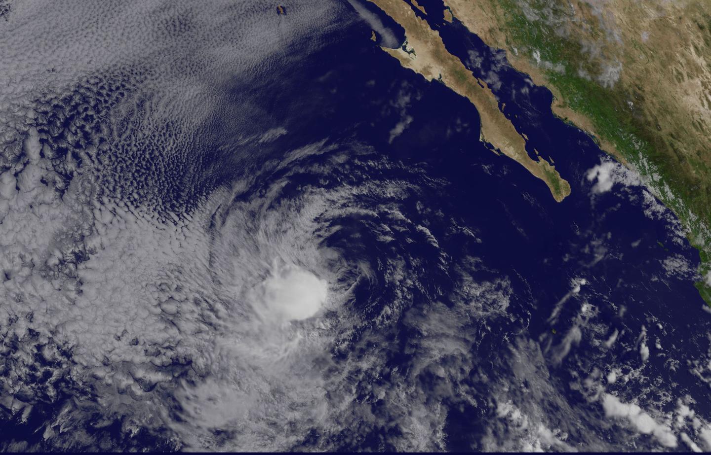 NASA sees Tropical Storm Jova being ripped ap EurekAlert!