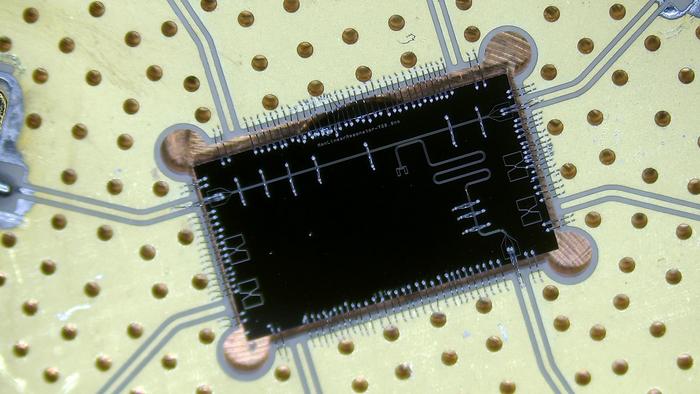 Nonlinear superconducting resonator circuit for investigating dissipative phase transitions.