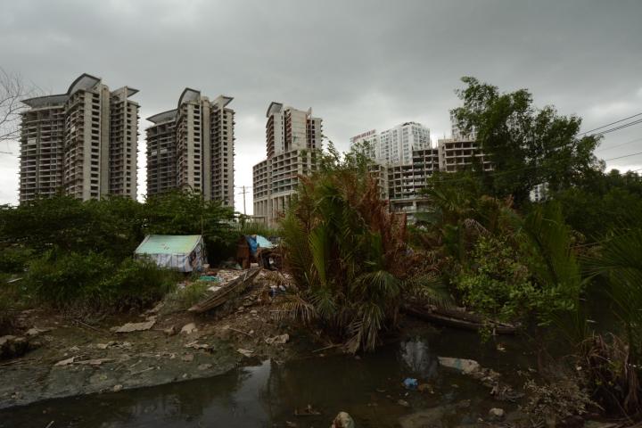 Urban megaproject in Ho Chi Minh City, Vietnam.