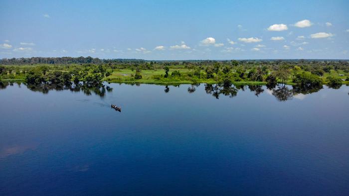 Ruki River - reflection of the sky