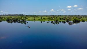 Ruki River - reflection of the sky