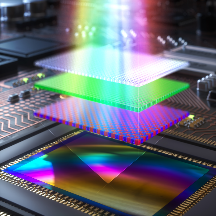 Organic-silicon hybrid image sensor