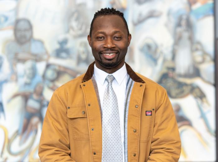 Penn Nursing doctoral student Augustine Cassis Boateng, MPH, BSN, a Hillman Scholar in Nursing Innovation