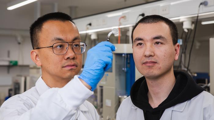 Water battery researchers