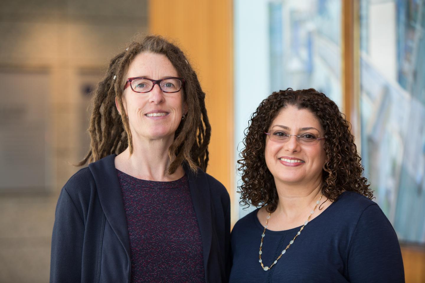 Katherine Pollard (left) and S [IMAGE] EurekAlert! Science News Releases