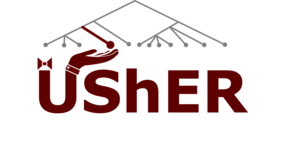 UShER logo