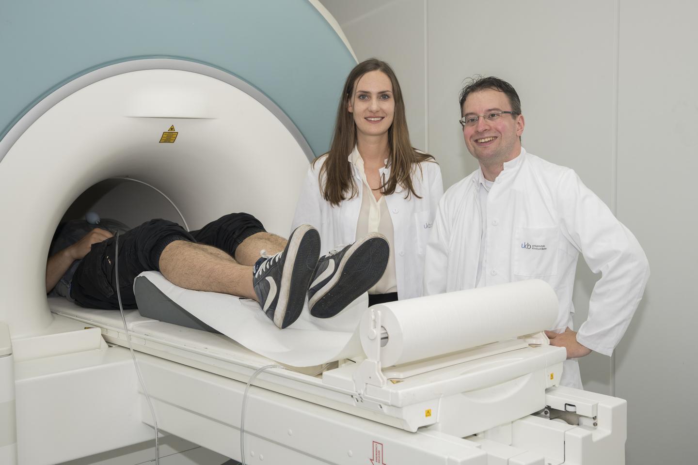 The Functional Magnetic Resonance Tomograph Records the Activity of the Brain Areas (From Left)