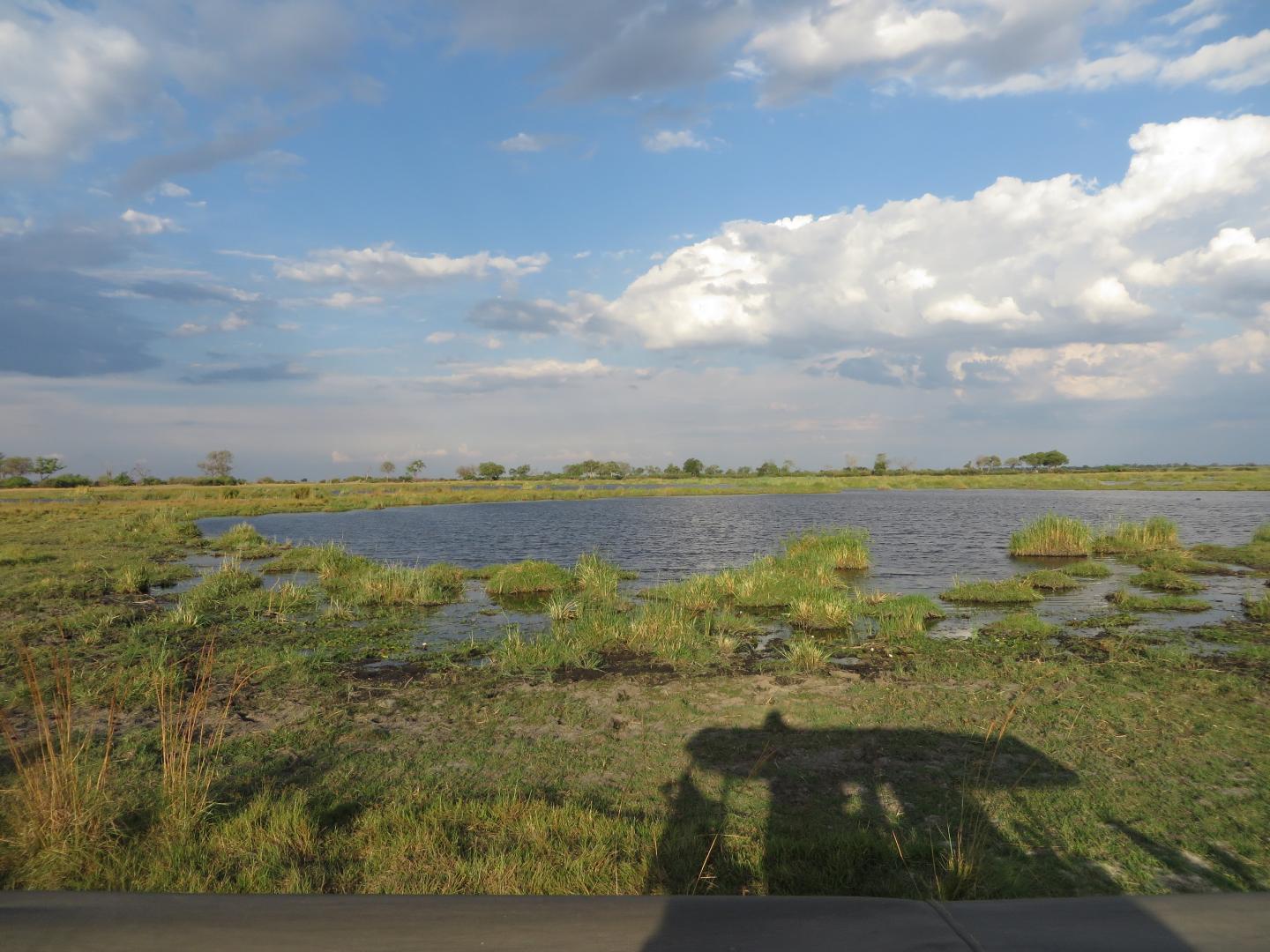 Visitors in Nkasa Rupara National Park, Namibia