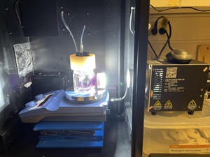 Photocatalytic nitrate reduction system