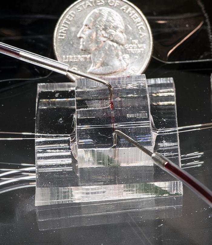 Microflow System for Measuring Nanoliter Flow Rates