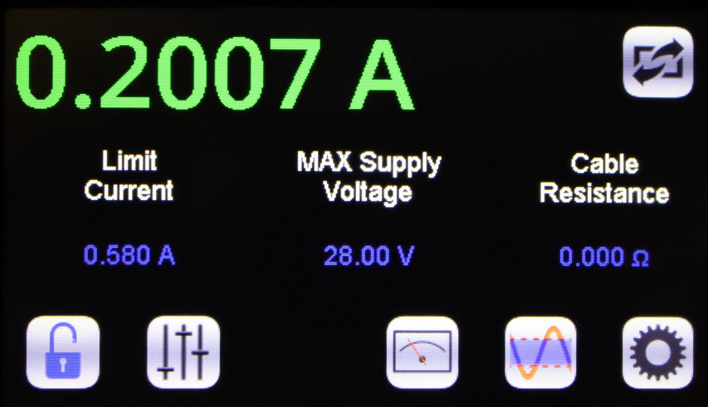 Instrument Limit Screen
