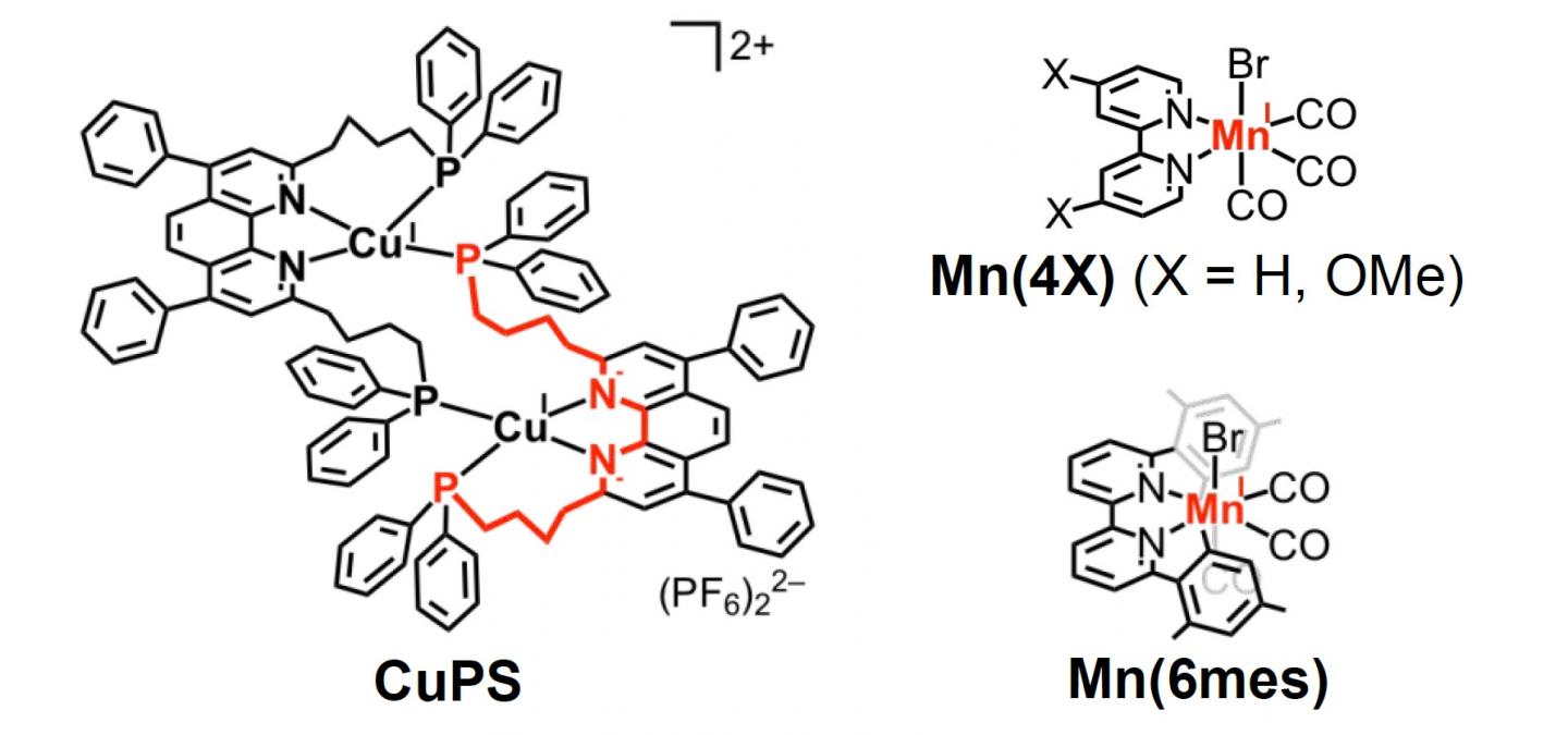 The Photocatalytic System Consists only of Earth-Abundant Metals
